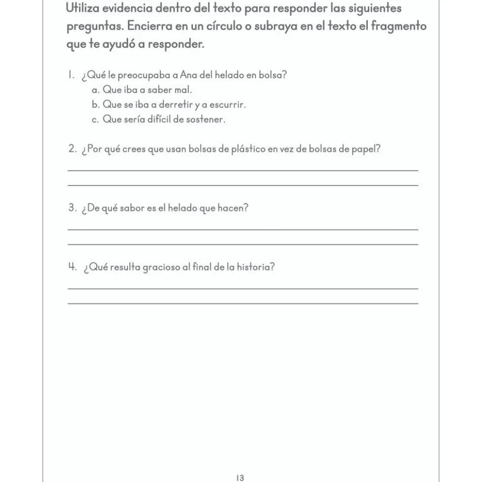 Activities For Spanish Reading Comprehension Journals (Actividades de comprensión lectora) - 12 journals
