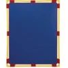 Activity Center PlayPanels® - Rectangle, 31" x 48" - Blue with Yellow Piping