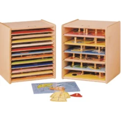 Adjustable 12-Space Puzzle Rack
