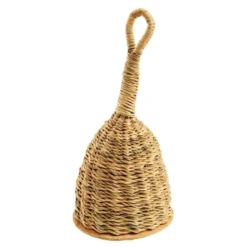 African Bolga Market Basket and Set of 6 African Music Instruments