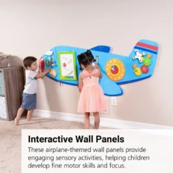 Airplane Activity Wall Panels