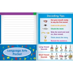 All-In-One Subjects 4-Pocket Folders - Set of 12