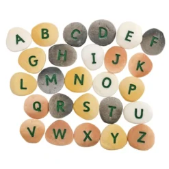 Alphabet Letter Pebbles - Uppercase, Set of 26