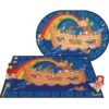 Alphabet Noah 4' x 6' Rectangle Kids Value PLUS Carpet