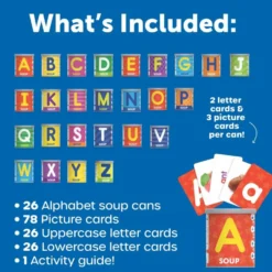 Alphabet Soup Sorter - 209 Pieces