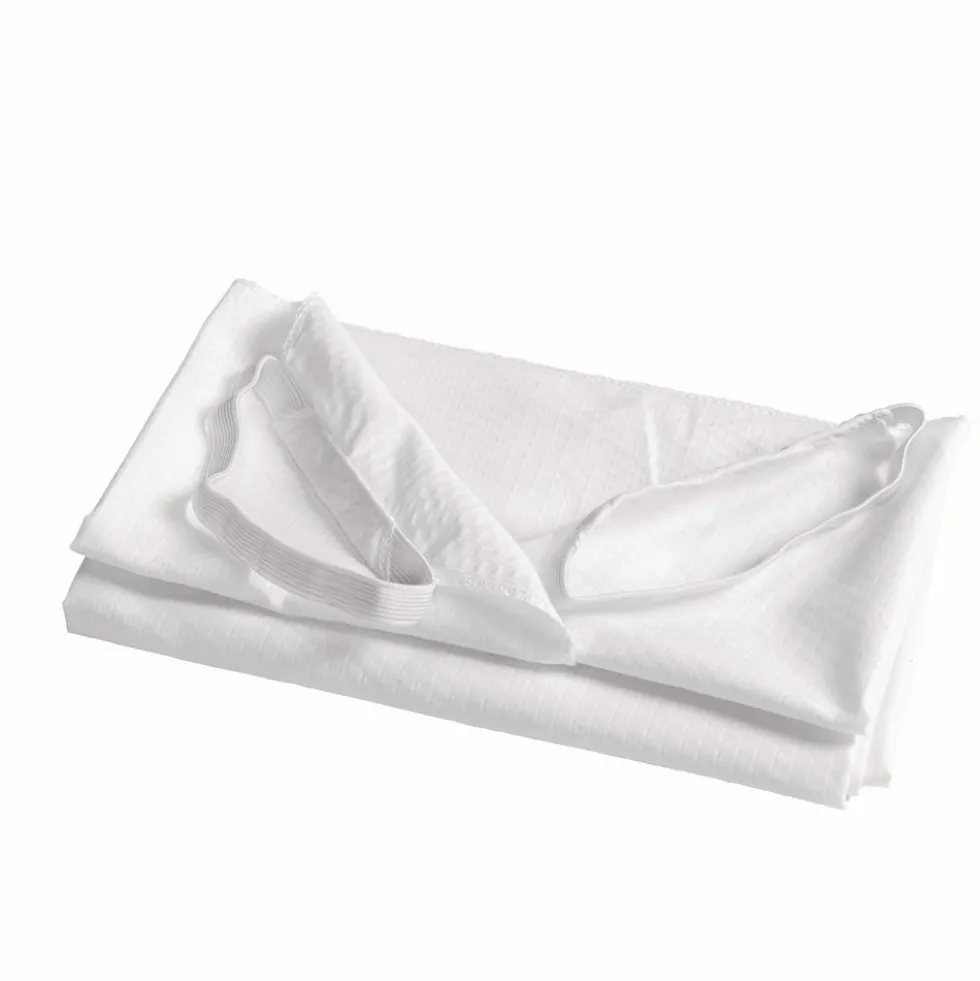Angeles® Angels Rest® White Standard Cot Sheet - Set of 4