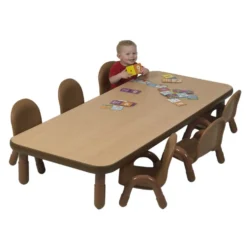 Angeles® BaseLine® Rectangular Toddler Table & Chair Set - 72