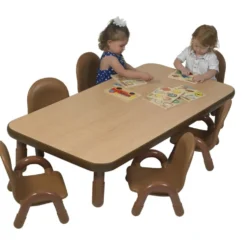 Angeles® BaseLine® Rectangular Toddler Table & Chair Set - 60
