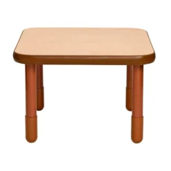 Angeles® BaseLine® 30" Square Table, 20"H - Natural Cocoa