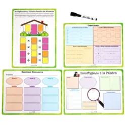 Aprendizaje Exitoso: Trecer Grado - Lectura y Matemáticas (Spanish Learning Success: Grade 3 - Reading, Math, & SEL)