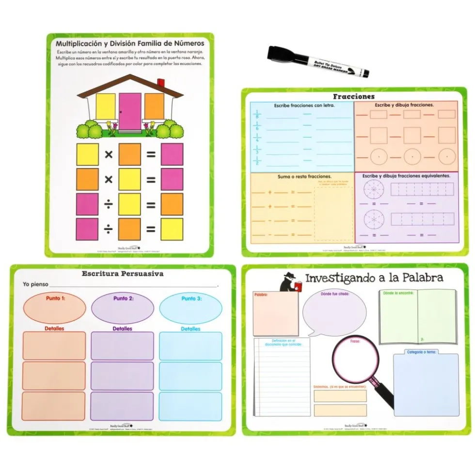 Aprendizaje Exitoso: Trecer Grado - Lectura y Matemáticas (Spanish Learning Success: Grade 3 - Reading, Math, & SEL)