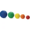 Assorted Best Quality Rubber Playground Balls - Set of 5