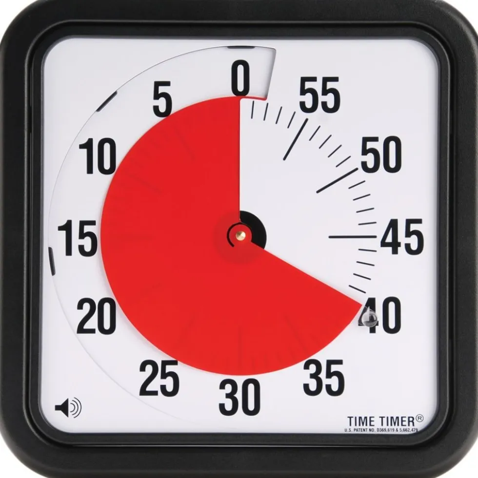 12" Audible Time Timer® - 1 timer