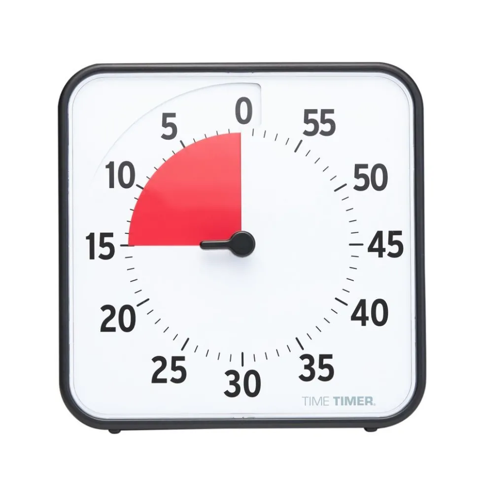 Audible Visual Timer 8" high