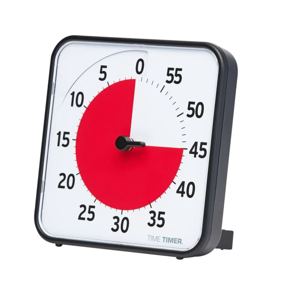 Audible Visual Timer 8" high