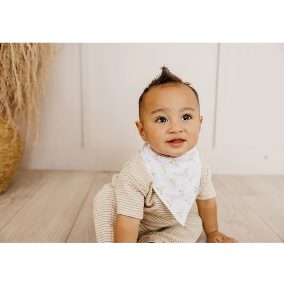 Baby Bandana Bibs, Set of 4 - Haven