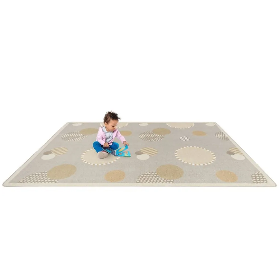 Baby Dots™ Carpet - 5'4" x 7'8" - Beige