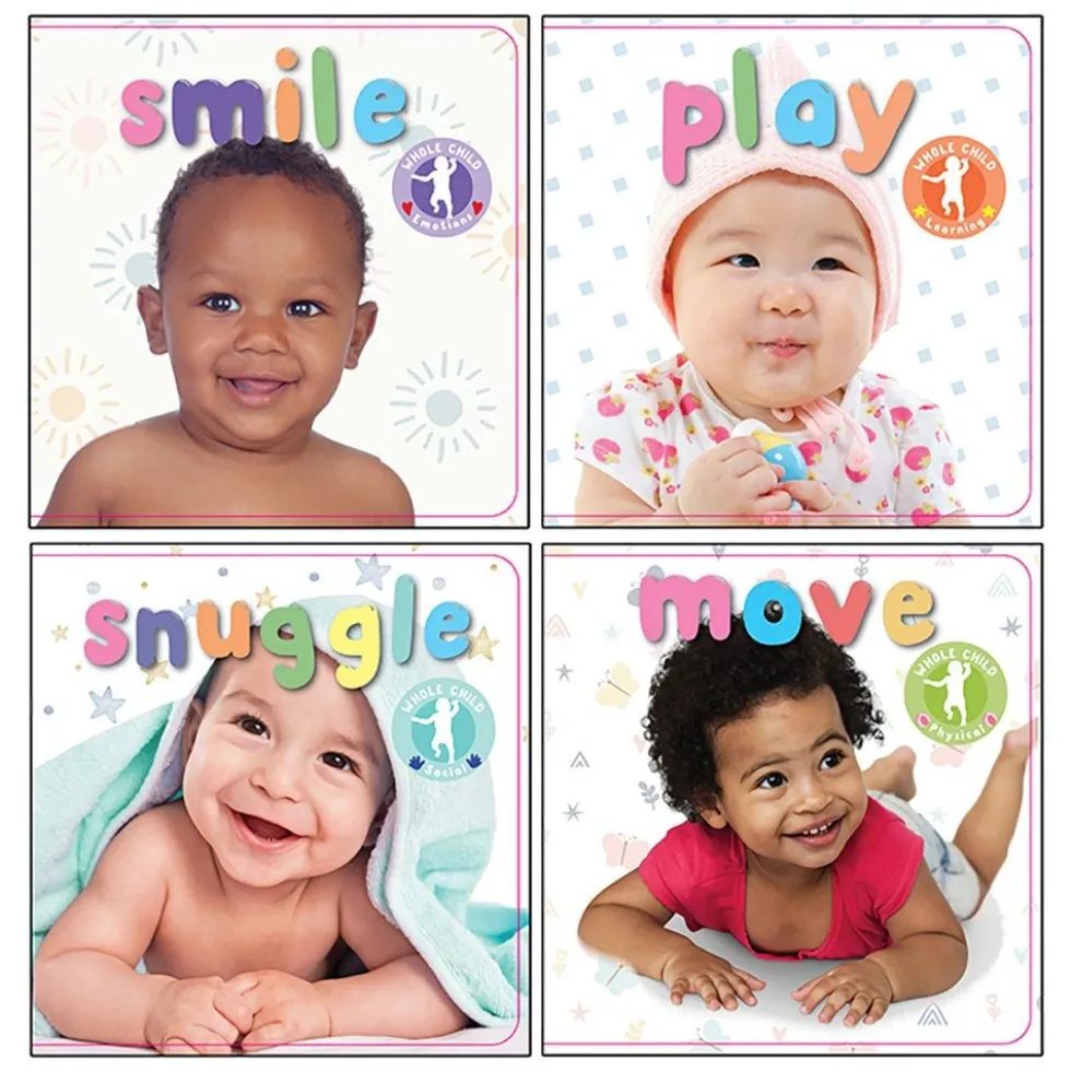 Baby Emotions & Wellbeing Board Books - 12 Book Set