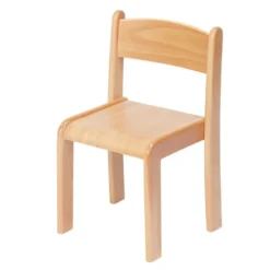 Beech Stacking Chair, 8