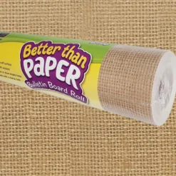 Better Than Paper Bulletin Board Rolls U+2013 Burlap - 1 roll