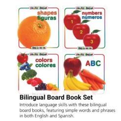 Bilingual First Board Books - 4 Titles
