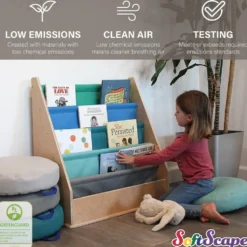 Birch Sling Book Display - Contemporary