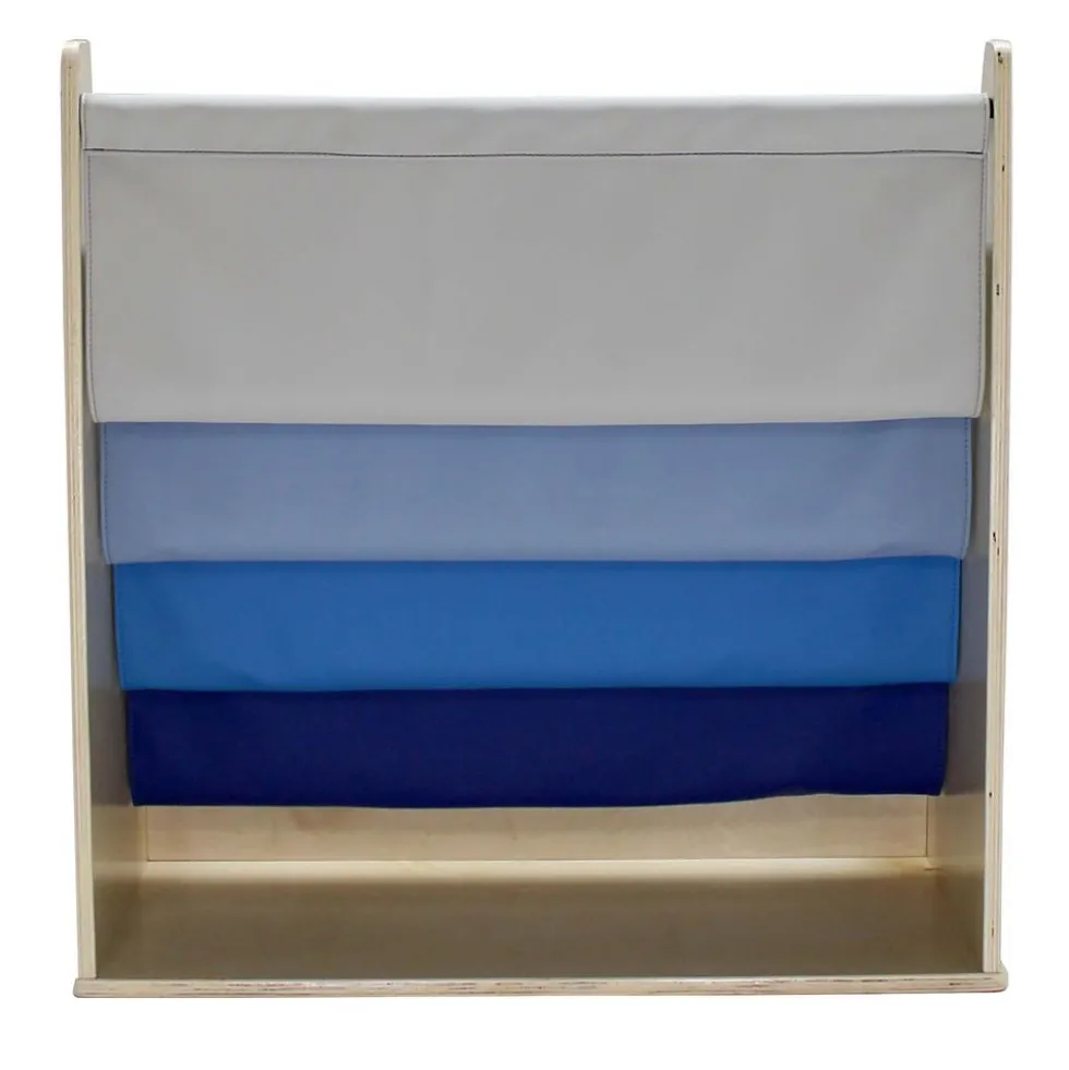 Birch Sling Book Display - Navy/Powder Blue