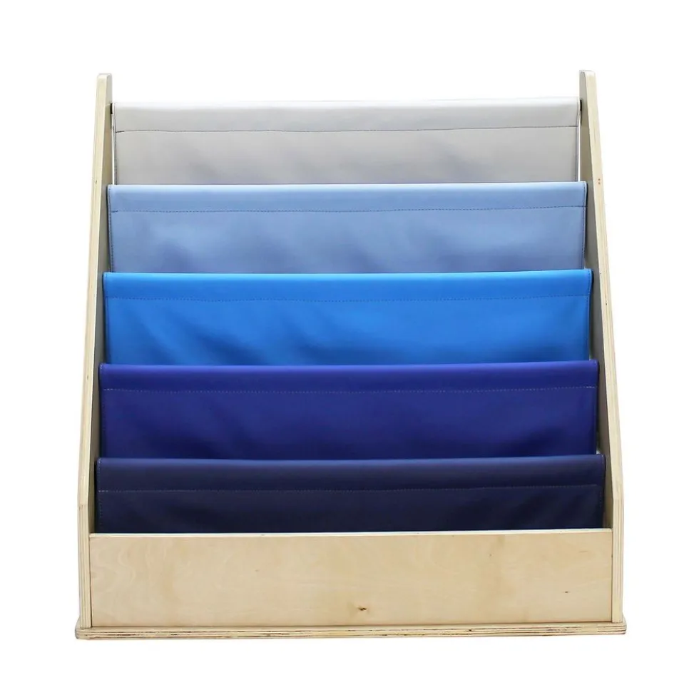 Birch Sling Book Display - Navy/Powder Blue