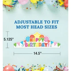 Birthday Crowns - Set of 30
