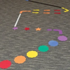 Carpet Mark-Its Sensory Path - 72 pieces
