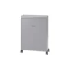 Cascade® Mega Tower Mobile Storage Cabinet with Locking Doors