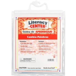 Centro de aprendizaje™: Cambia-Palabras (Spanish Change-AWord) - 1 literacy center