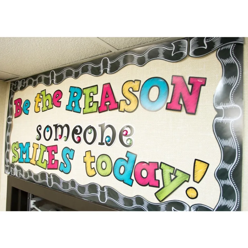 Chalkboard Brights Bold Block 4" Letters - 230 pieces