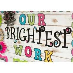 Chalkboard Brights Bold Block 4