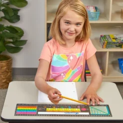 Chalkboard-Style Grades 3-5 Self-Adhesive Vinyl Desktop Helpers™ - Set Of 24