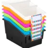 Chapter Book Bins - Neon Pop - Set of 6