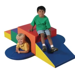 Children's Factory® Climb—Up Tunnel Climber - Rainbow