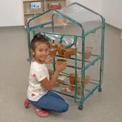 3 Classroom Growing Kits & Greenhouse