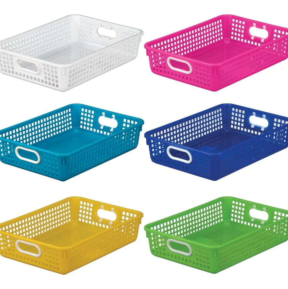 Classroom Paper Baskets - Tropics - Set Of 6