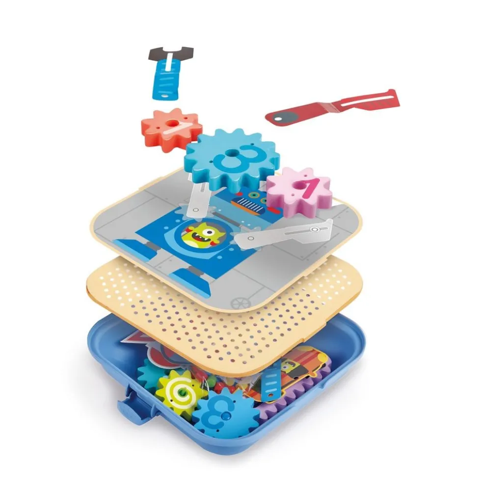 Cogworks Experimental Pegboard Playset - 121pcs