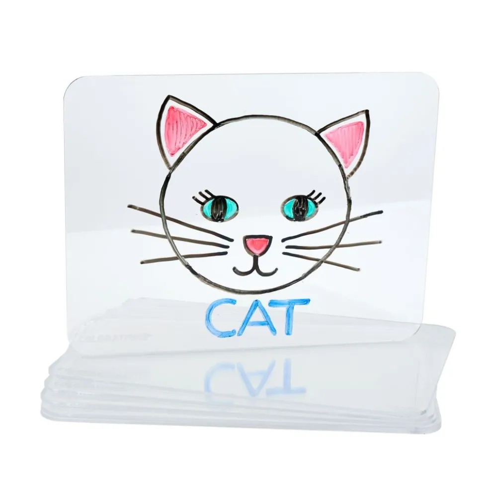 Colorations® Acrylic Lap Boards- Set of 12