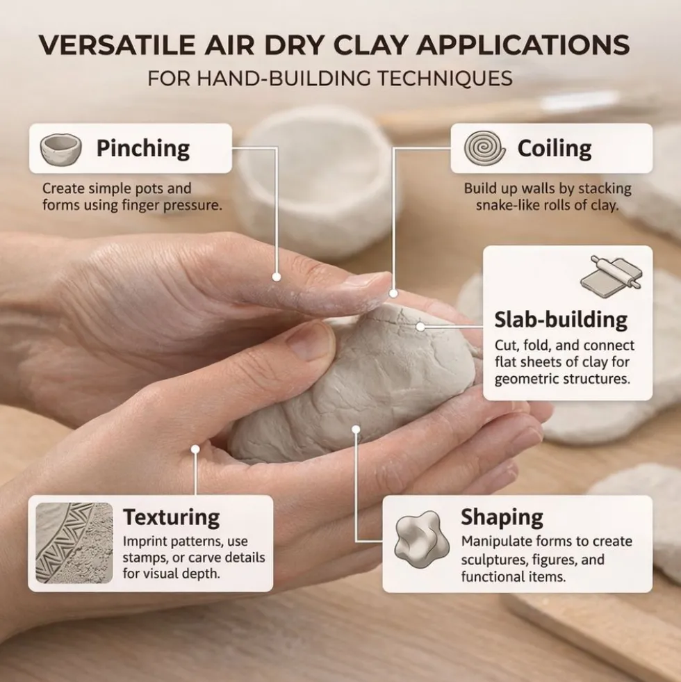 Colorations® Air Dry Modeling Clay - 8lbs