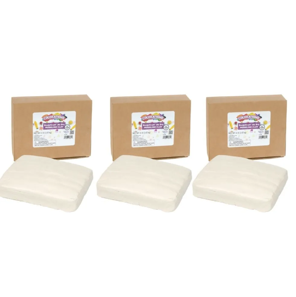 Colorations® Air Dry Modeling Clay - 24lbs Kit