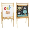 Colorations® All in One Wooden Adjustable Easel and Roll