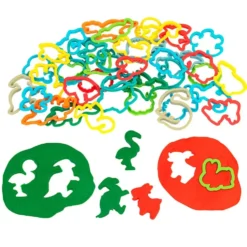 Colorations® Assorted Cut Set Accessories, Alphabet, Numbers & Animals