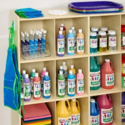 Colorations® Assorted Paintbrush Classpack & Waterproof Apron Set