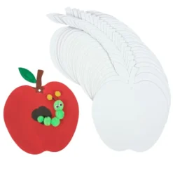 Colorations® Back-To-School Build-A-Word Apple Craft Kit - Makes 24 Crafts