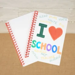 Colorations® Back-To-School My School Journal Craft Kit - Makes 24 Crafts