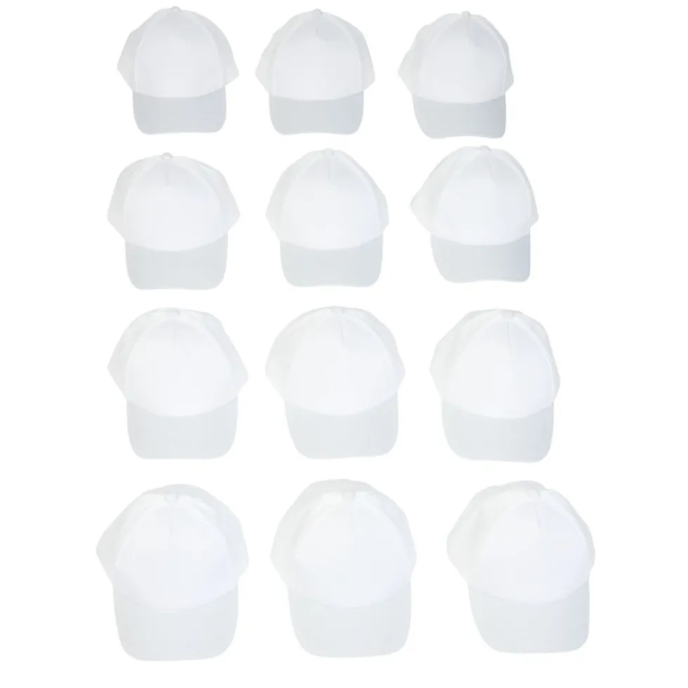 Colorations® Back-To-School School Spirit Baseball Cap Craft Kit - Makes 12 Crafts