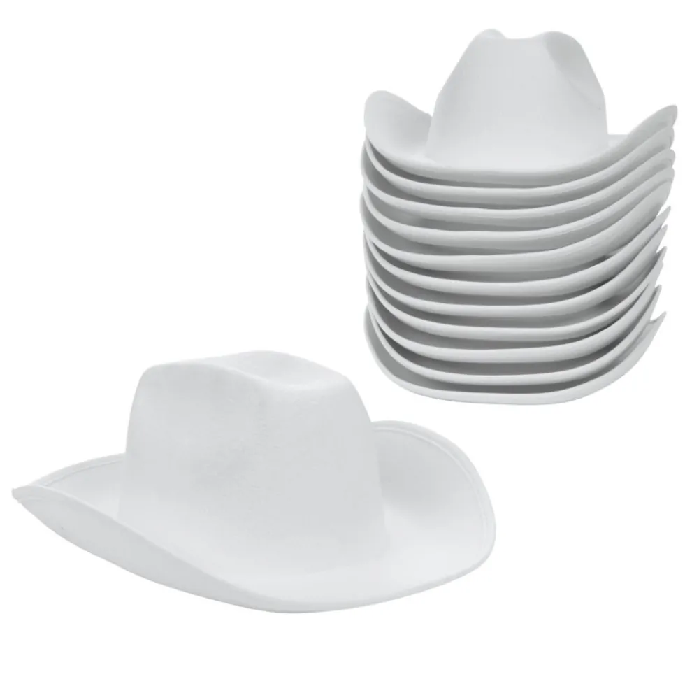 Colorations® Back-To-School Wild West Cowboy Hat Craft Kit - Makes 12 Crafts